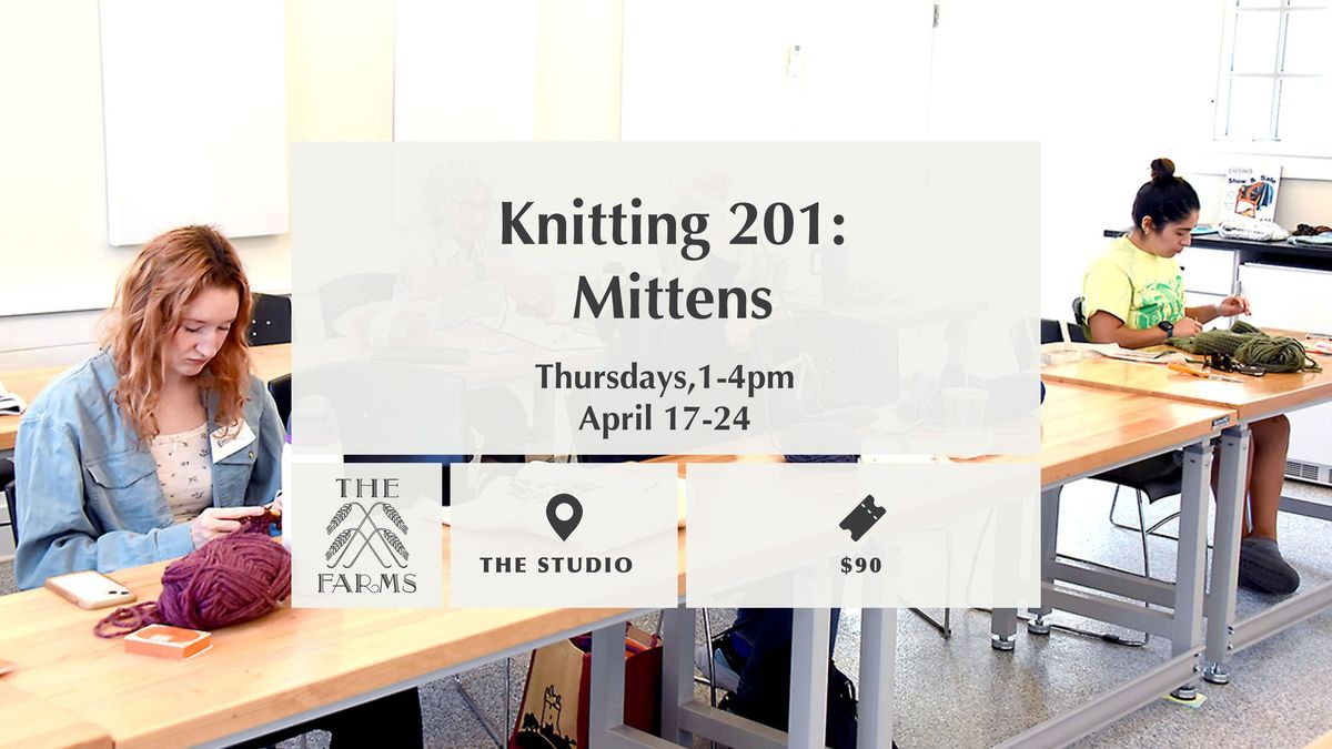 Knitting 201: Mittens