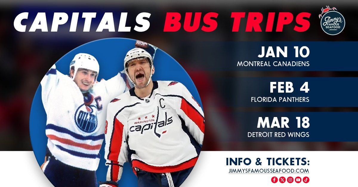 Capitals Vs Canadiens Bus Trip