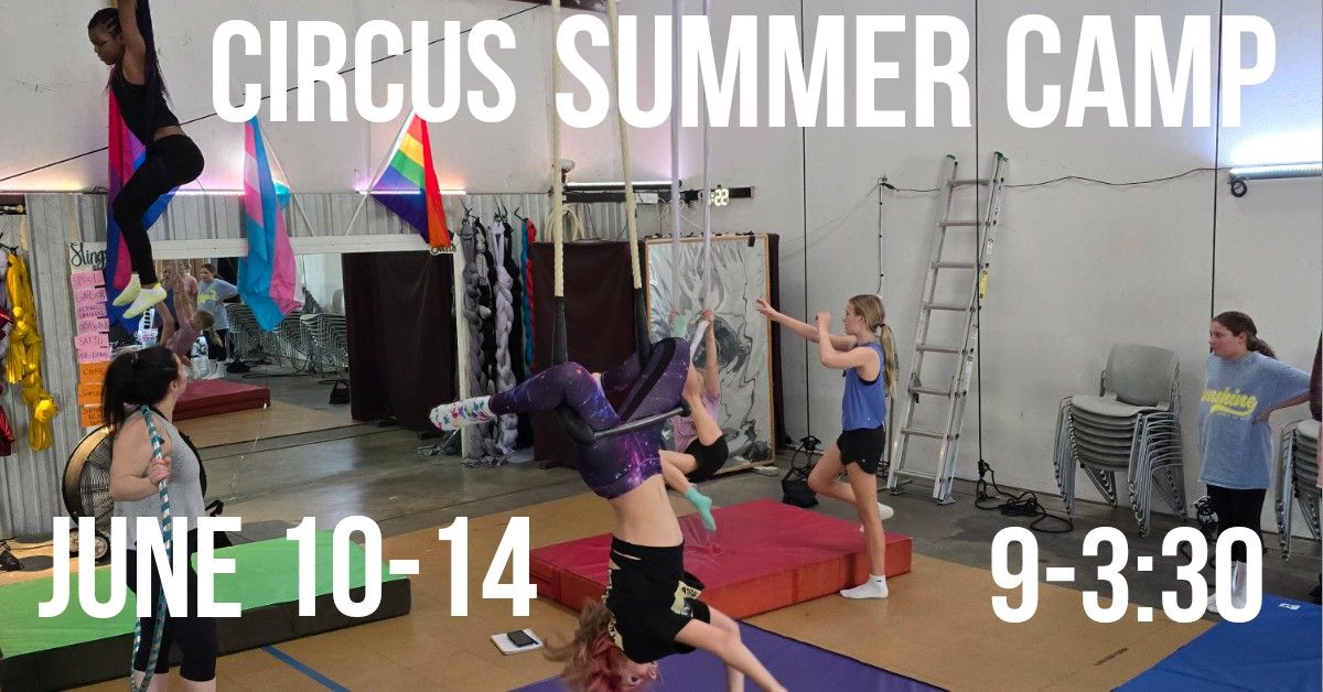 Bloom Movement Artistry Youth Summer Circus Camp in June