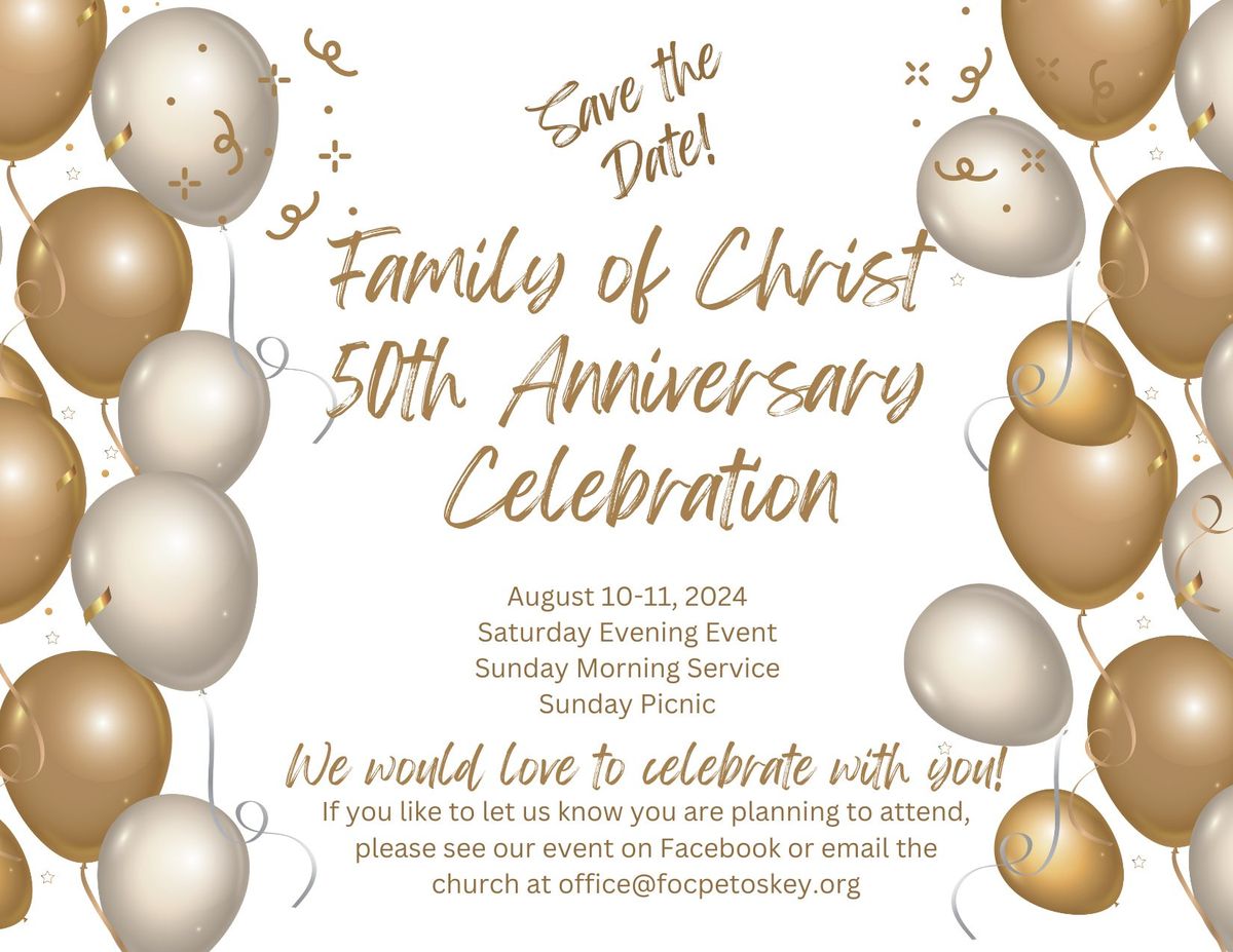 Family of Christ 50th Anniversary Celebration