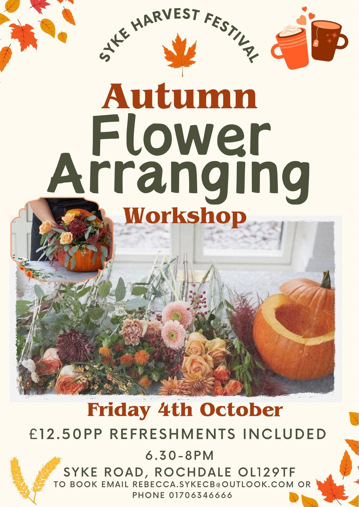 Autumn Flower Arranging