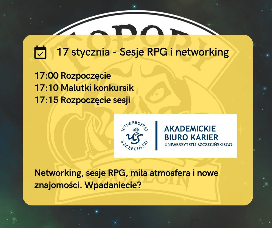 Rzut Na St\u00f3\u0142 - Sesje RPG i Networking 