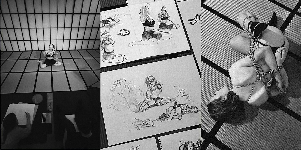 \u2b55\ufe0f SHIBARI LIFE DRAWING \u2b55\ufe0f Unique Artistic Experience \u2728 Christmas Special \u2728