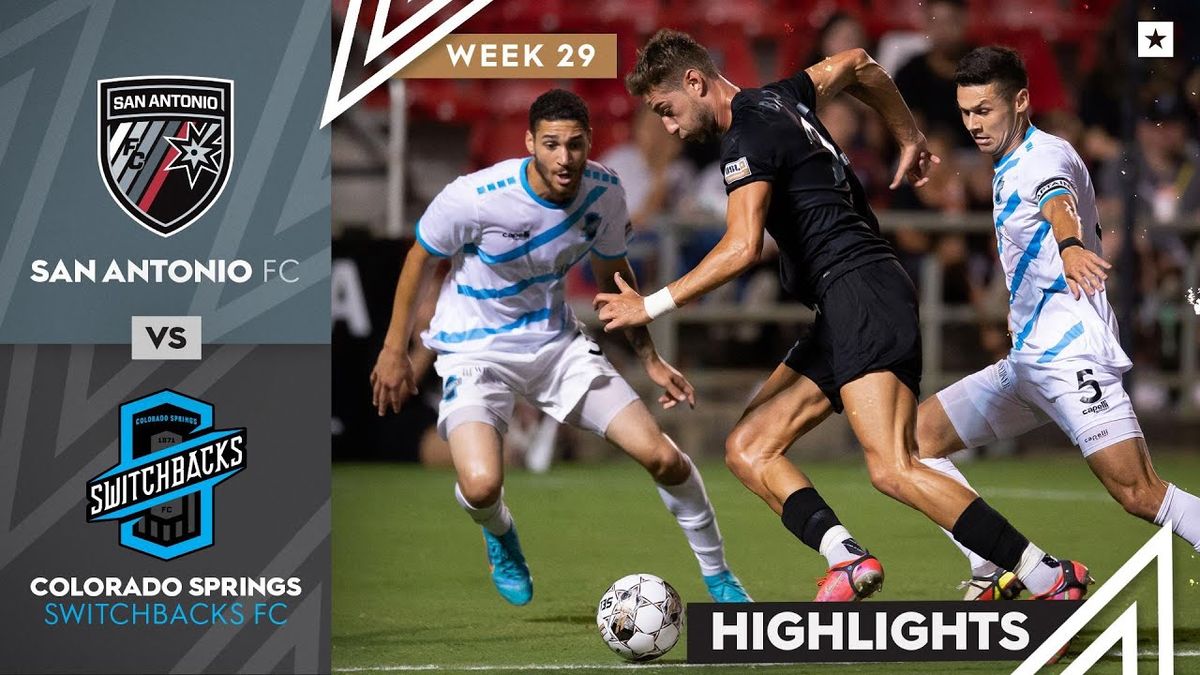 San Antonio FC at Colorado Springs Switchbacks FC at Weidner Field