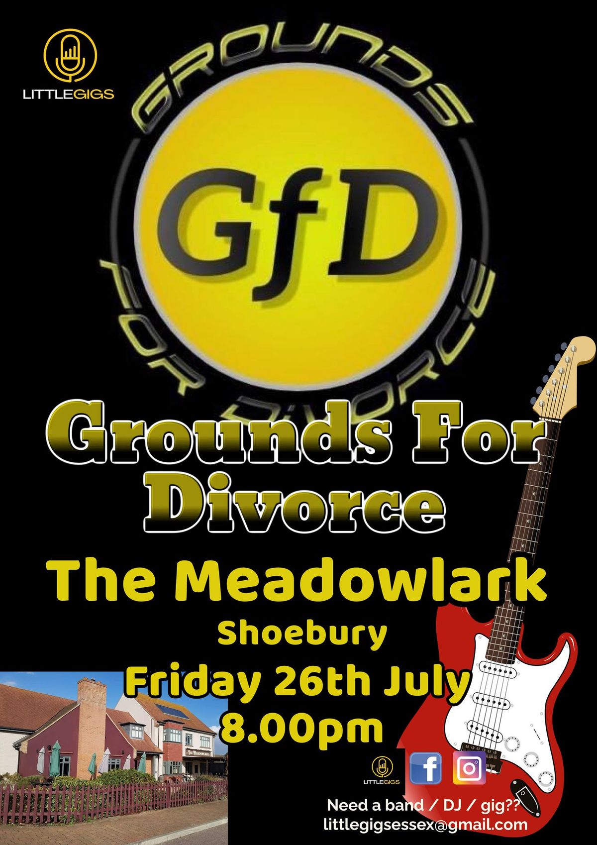 Grounds For Divorce - Live & Kicking at The Meadowlark! 