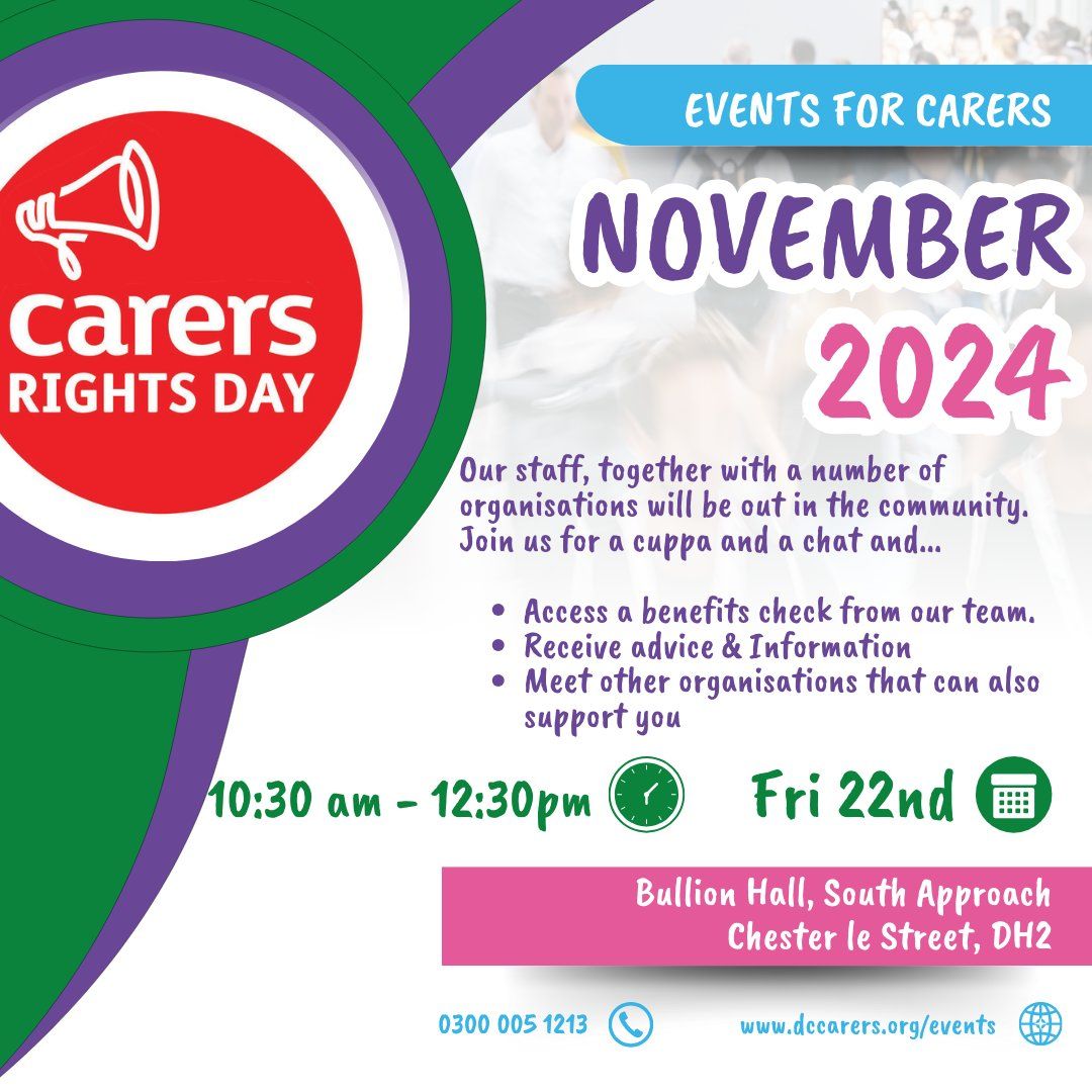 Carers Rights Day - Chester-le-Street