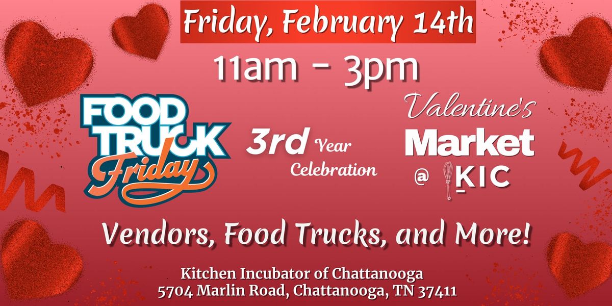 3rd Year Celebration & Valentine's Day Market 