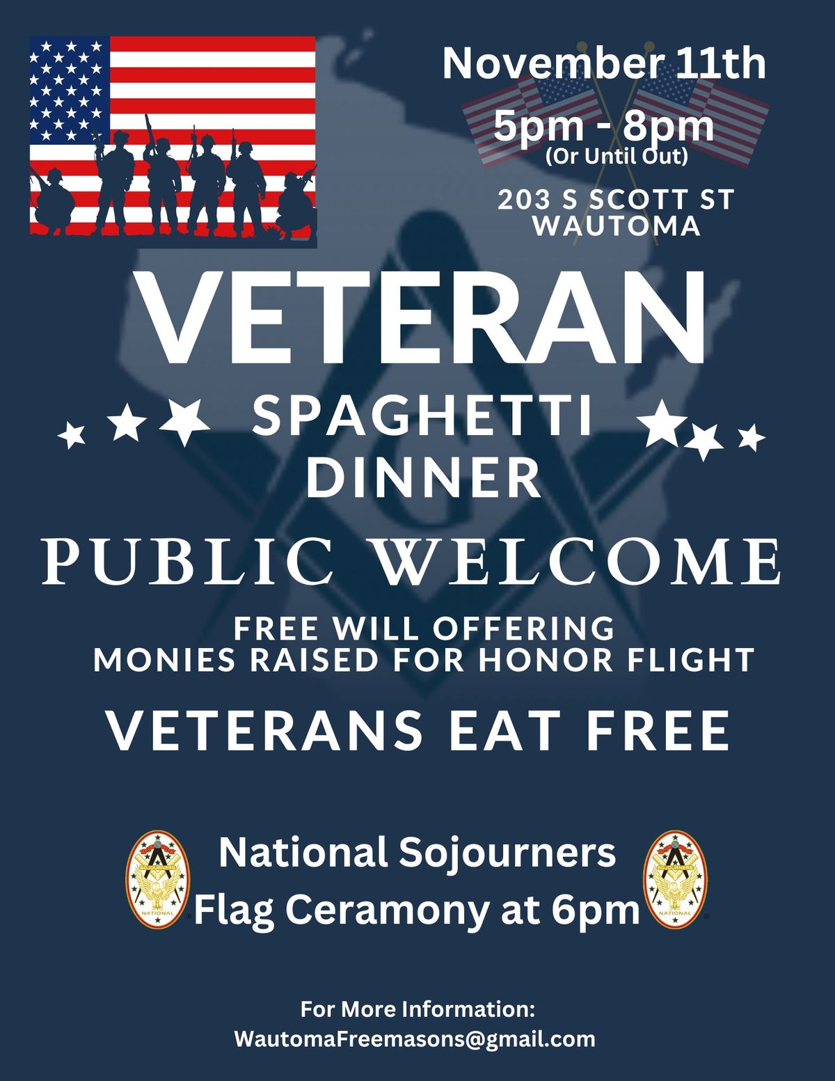 Veteran Spaghetti Dinner 