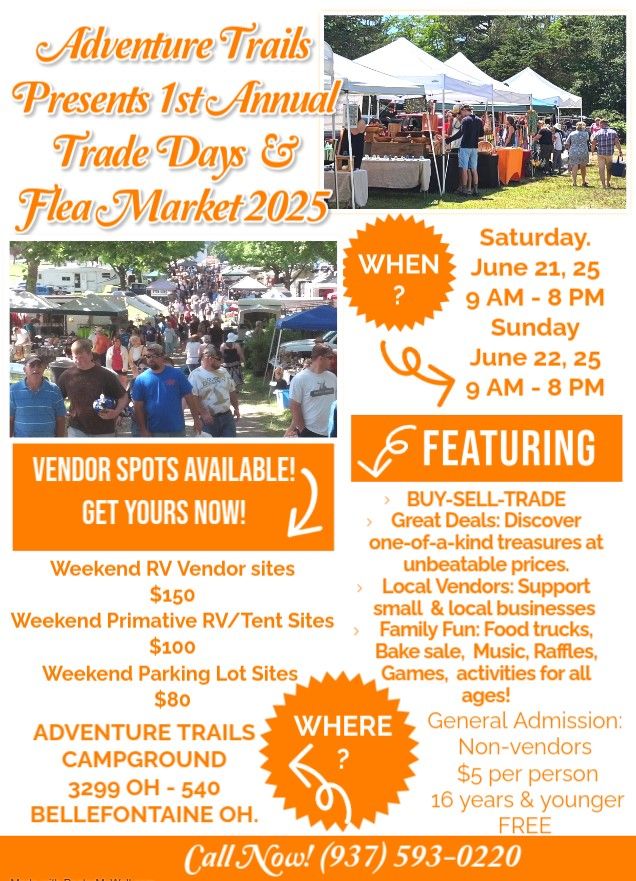 Adventure Trails 1st Annual Trade Days & Flea Market