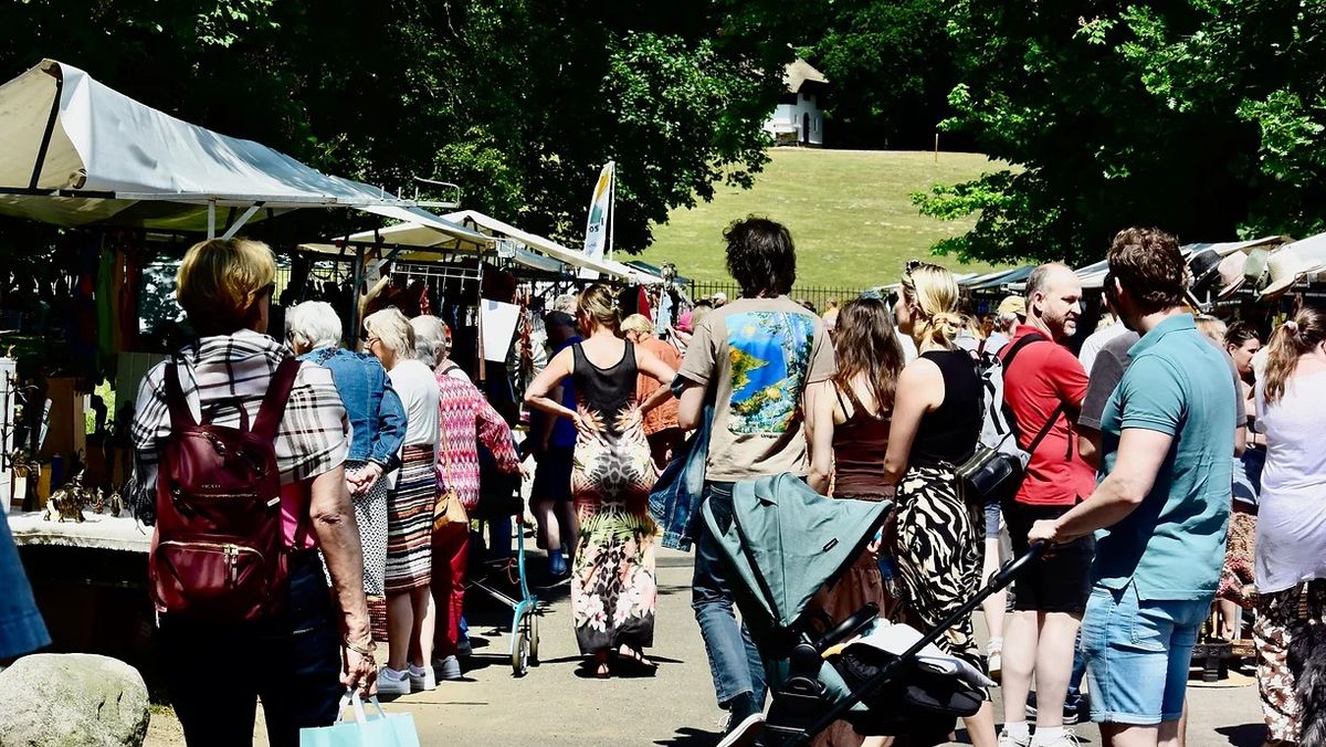 Zeldzaam Mooi Markt Sonsbeekpark in Arnhem