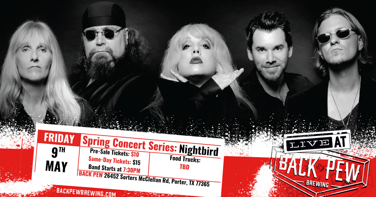 Nightbird at Memorial City Hall Performance Center