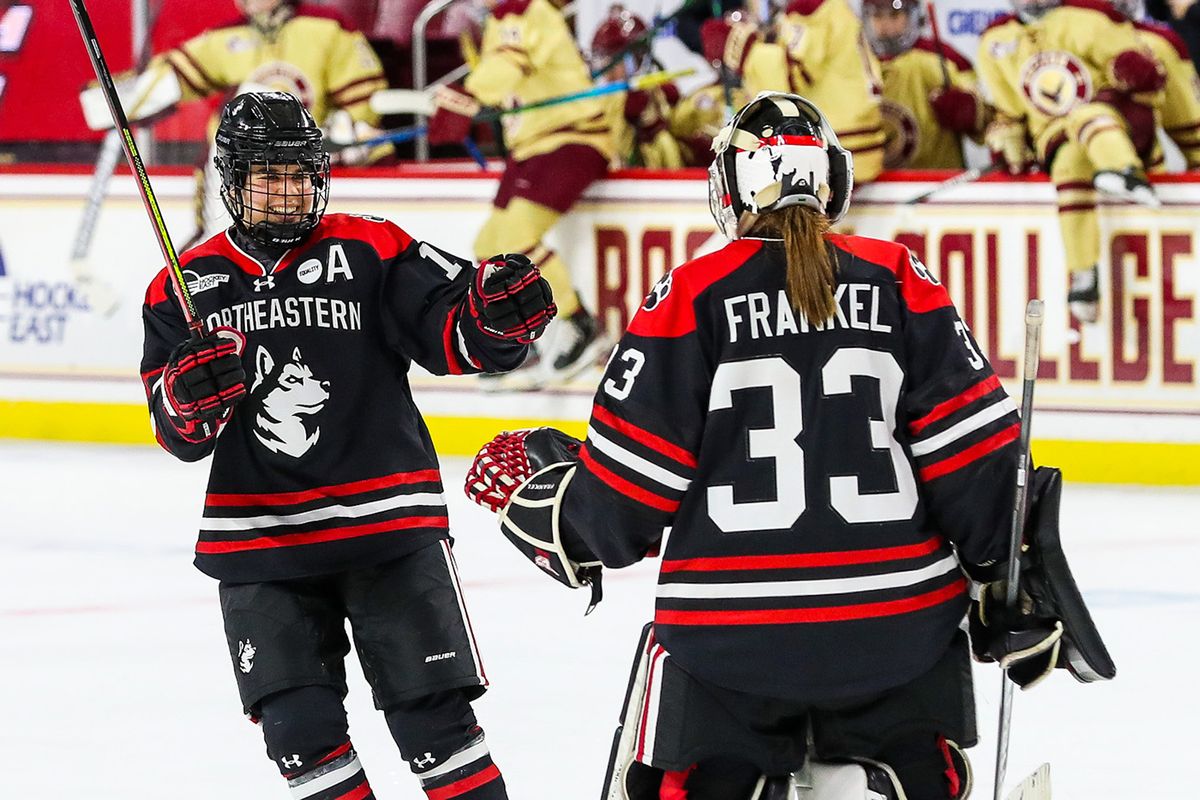 UConn Huskies at Northeastern Huskies Womens Hockey