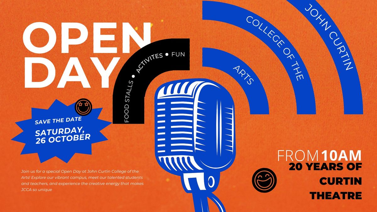 JCCA's Open Day & Curtin Theatre's 20th Anniversary