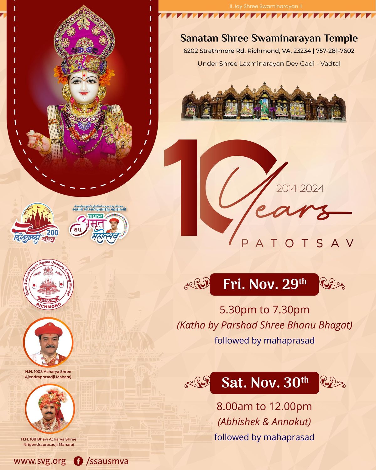 10th Patotsav (Anniversary)