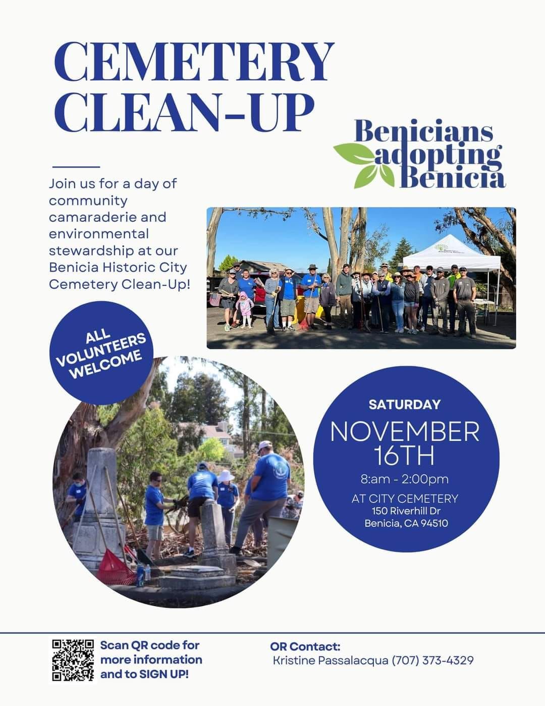 Benicia Historic City Cemetery Clean-up