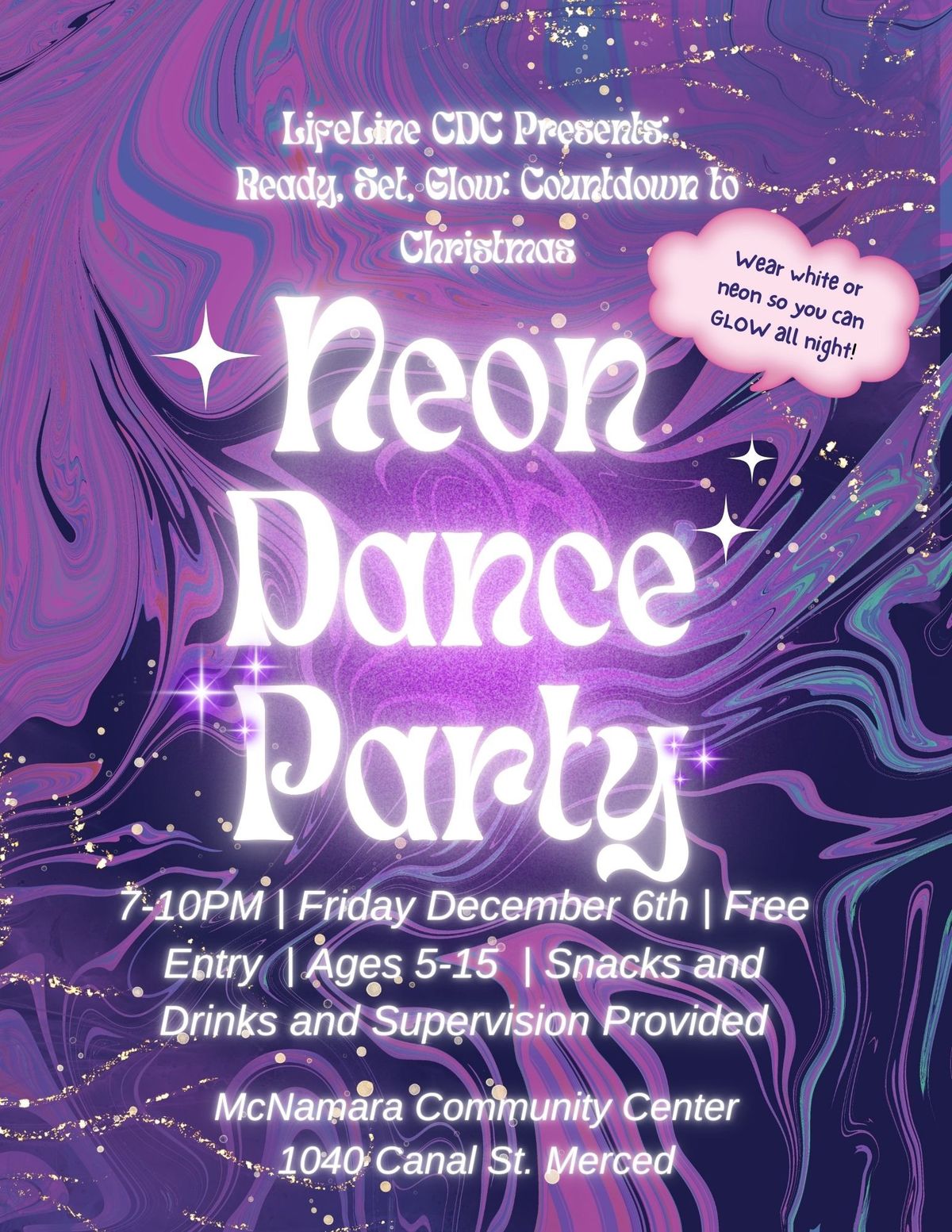 Ready, Set, Glow: Countdown to Christmas Neon Dance Party \ud83d\udc83 \ud83d\udd7a\ud83c\udffc 