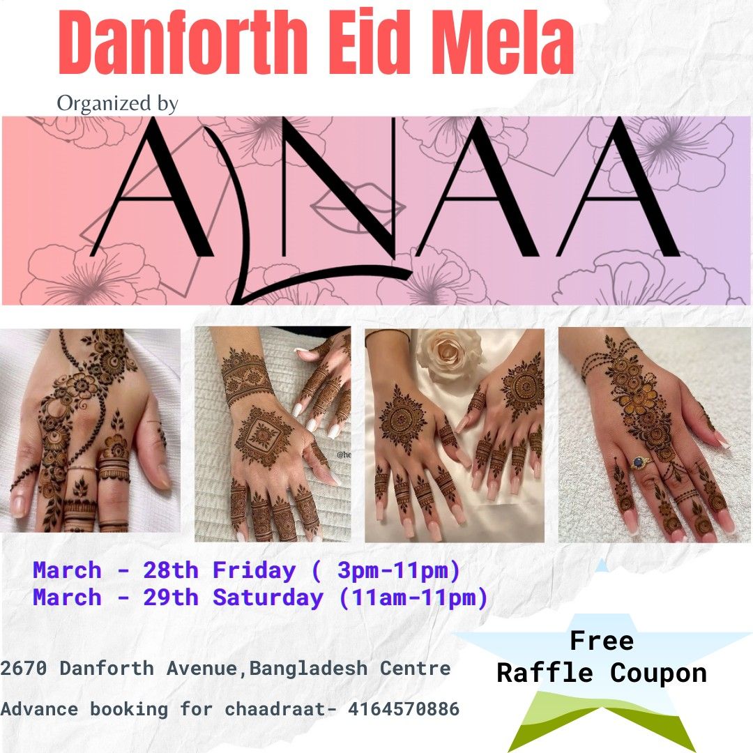 Special Henna Apply -Danforth Eid Mela