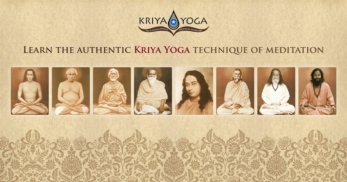 INTRODUCTION INTO KRIYA YOGA  -  STOCKHOLM, SWEDEN