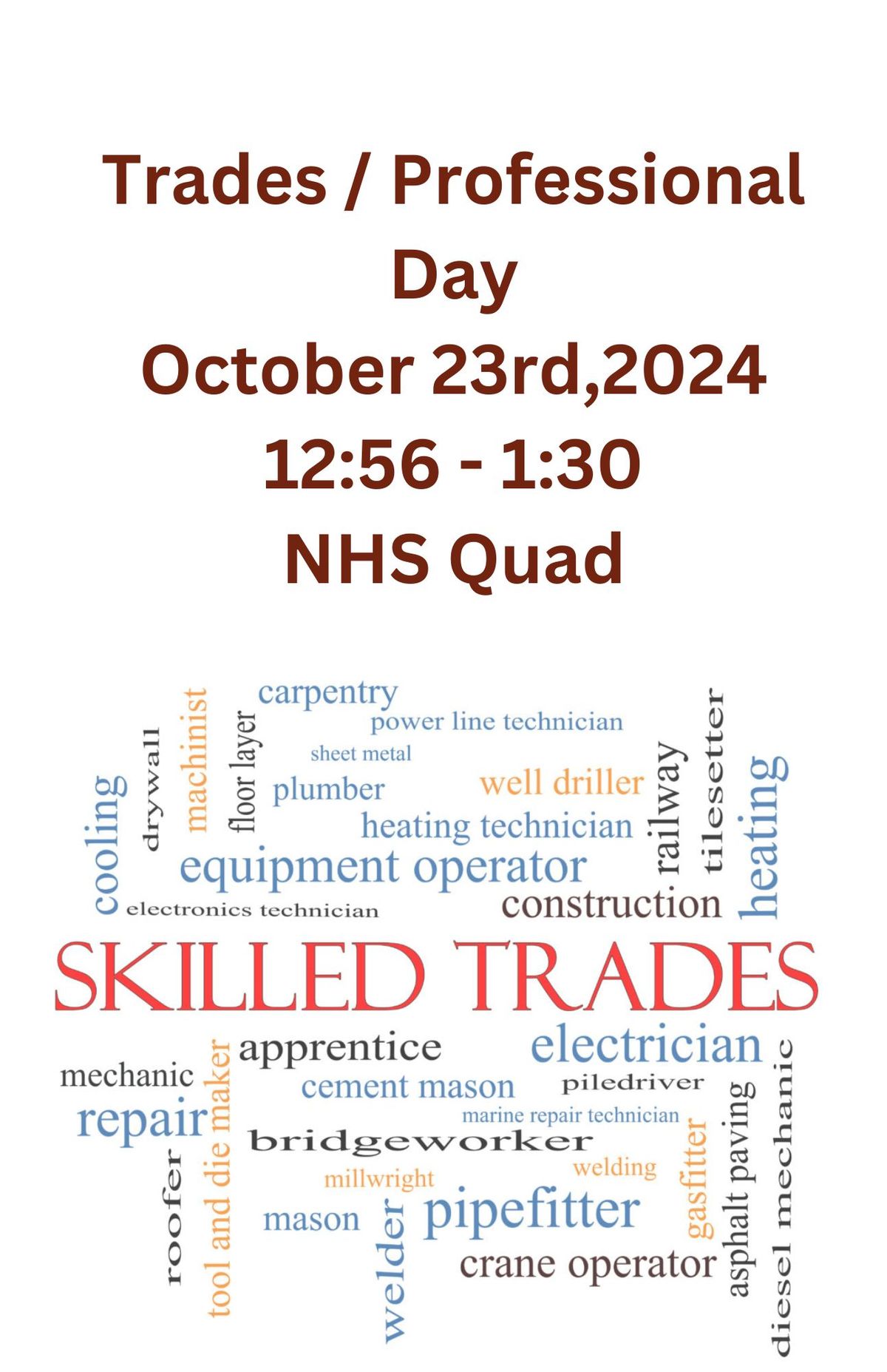 Trades \/ Professional Day