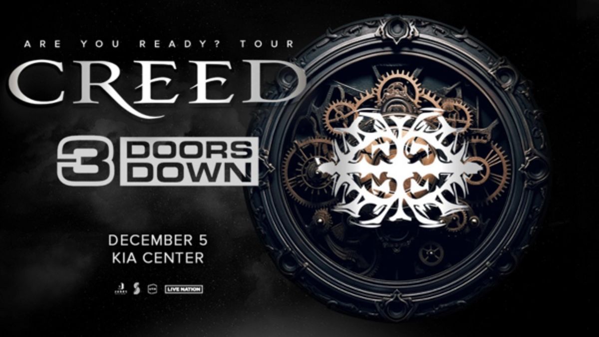 \ud83c\udfb8 Creed with 3 Doors Down Concert Getaway! \ud83c\udfb8 Orlando FL $249 per couple!