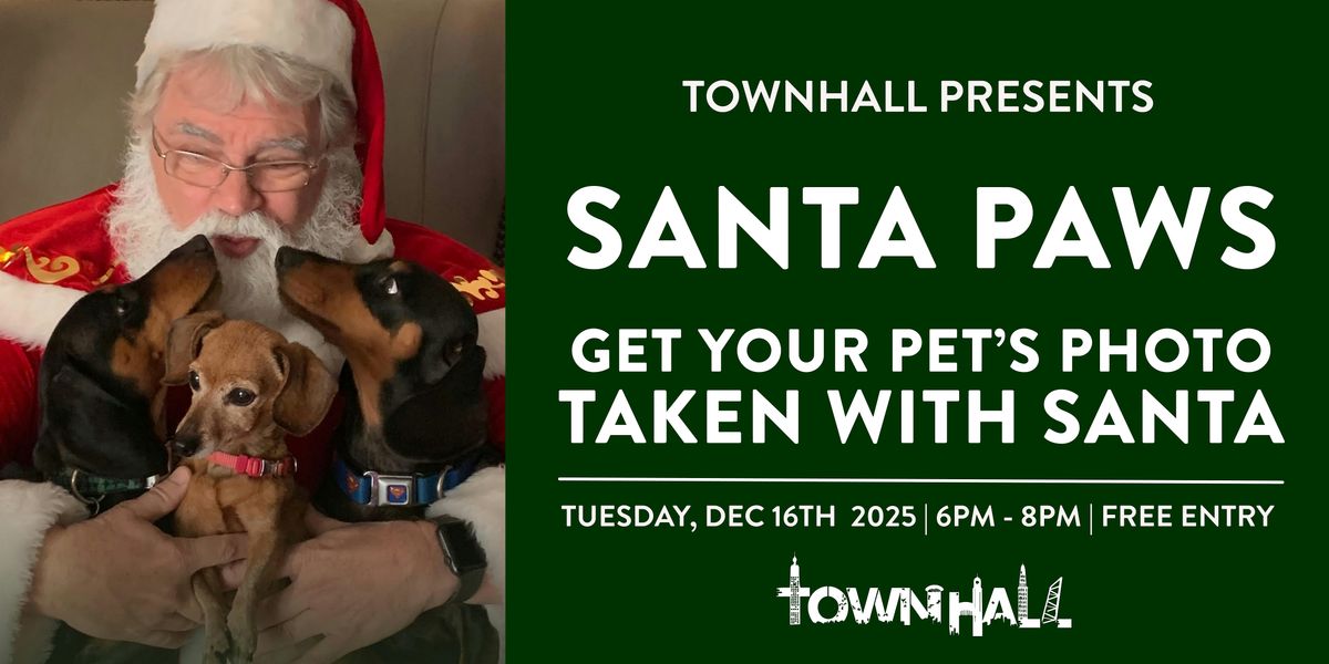 TownHall Columbus Presents Santa Paws - Pictures With Santa