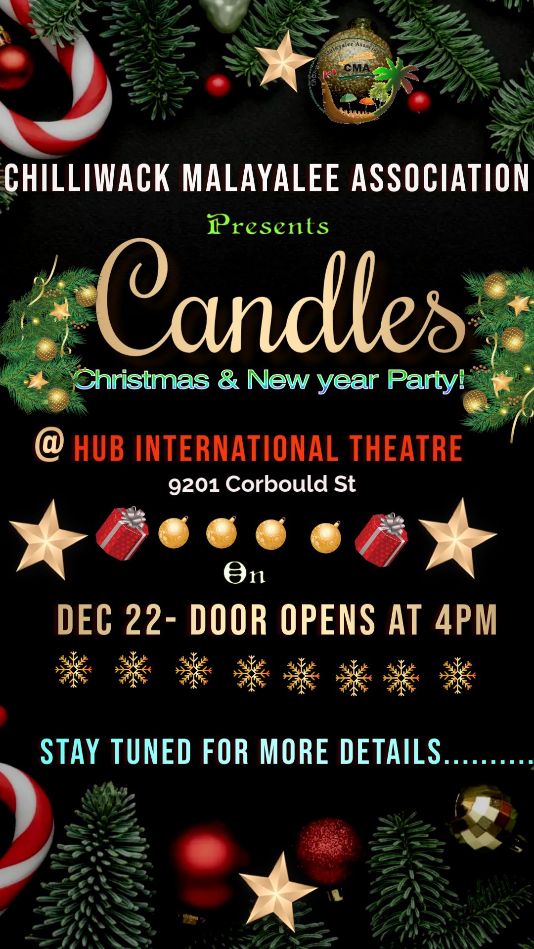 CANDLES 2024 Christmas and New Year Party