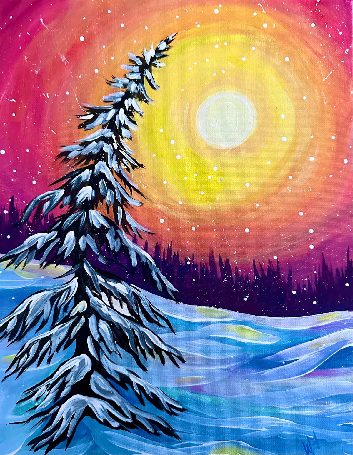 SOLD OUT! Backeddy Pub Paint Night - Simpson Family Fundraiser