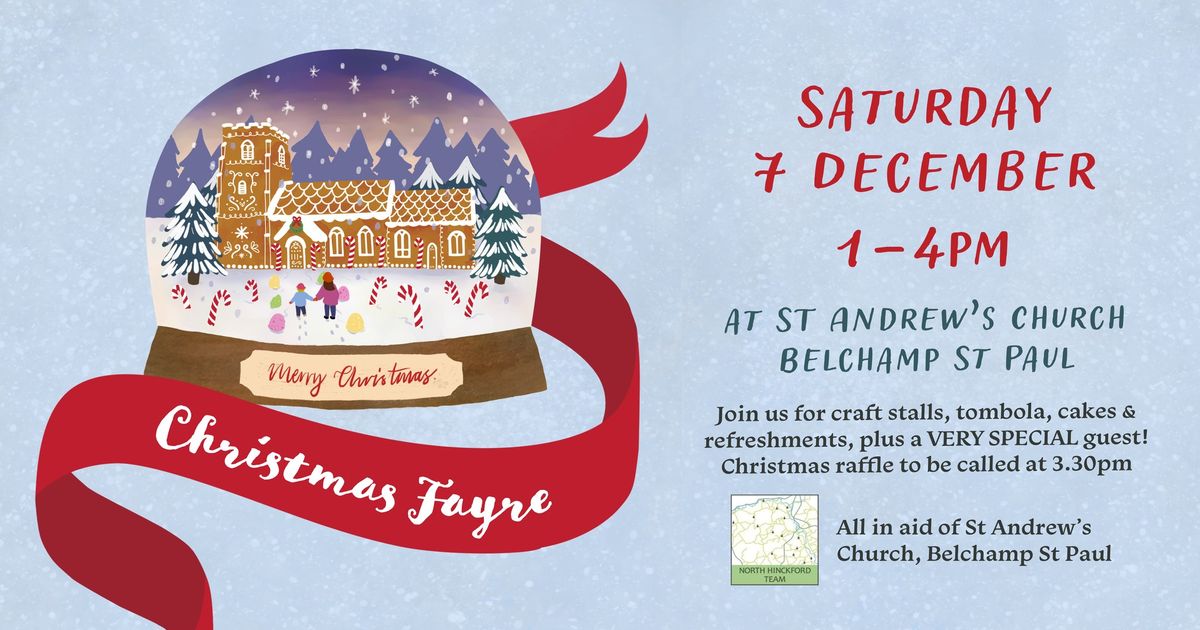 Belchamp St Paul Christmas Fayre