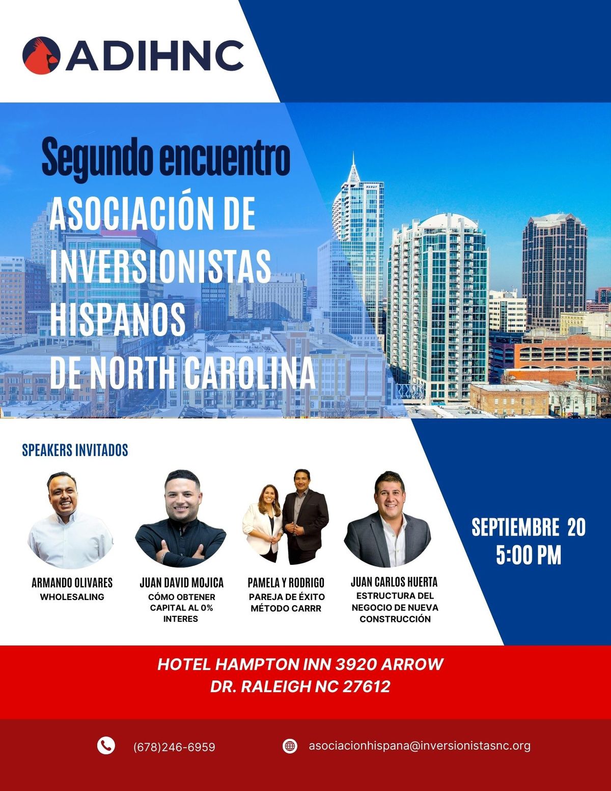 Asociaci\u00f3n de Invercionistas Hispanos de North Carolina