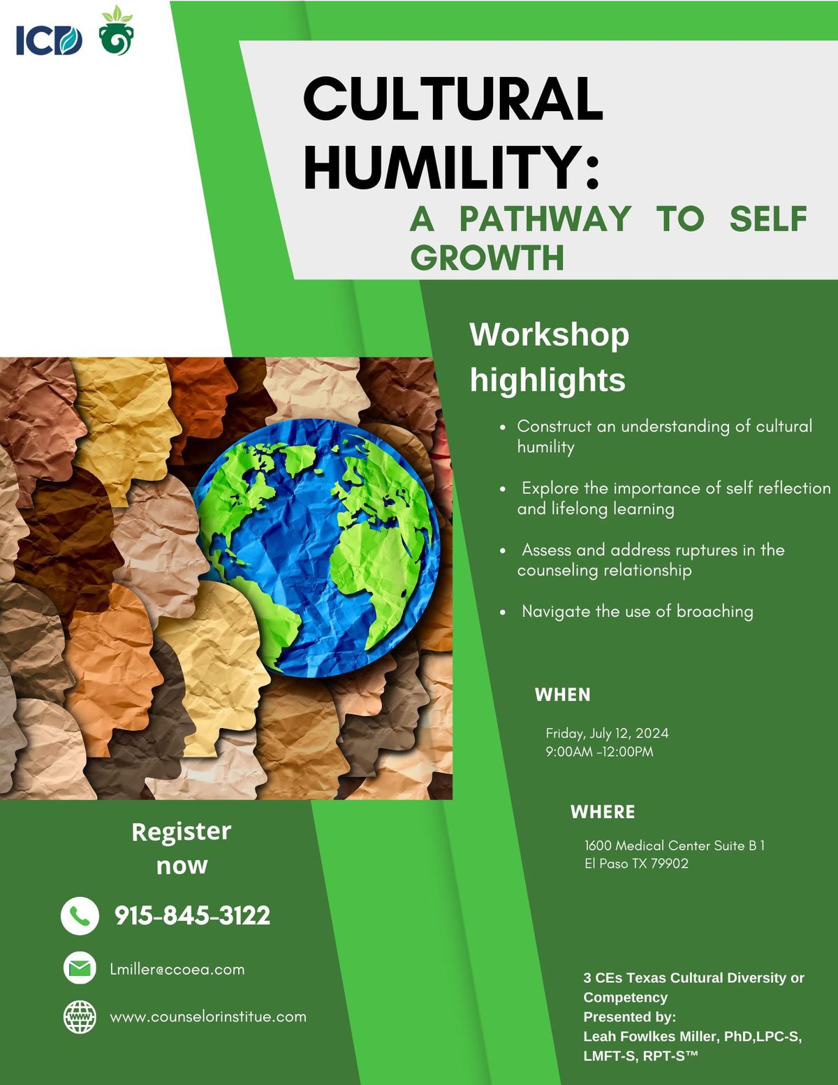 CULTURAL HUMILITY: A PATHWAY FOR SELF-GROWTH