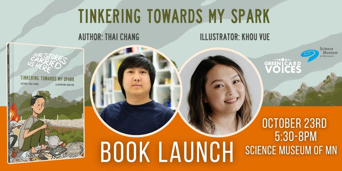 Join Bilingual Book Launch "Tinkering Towards My Spark"