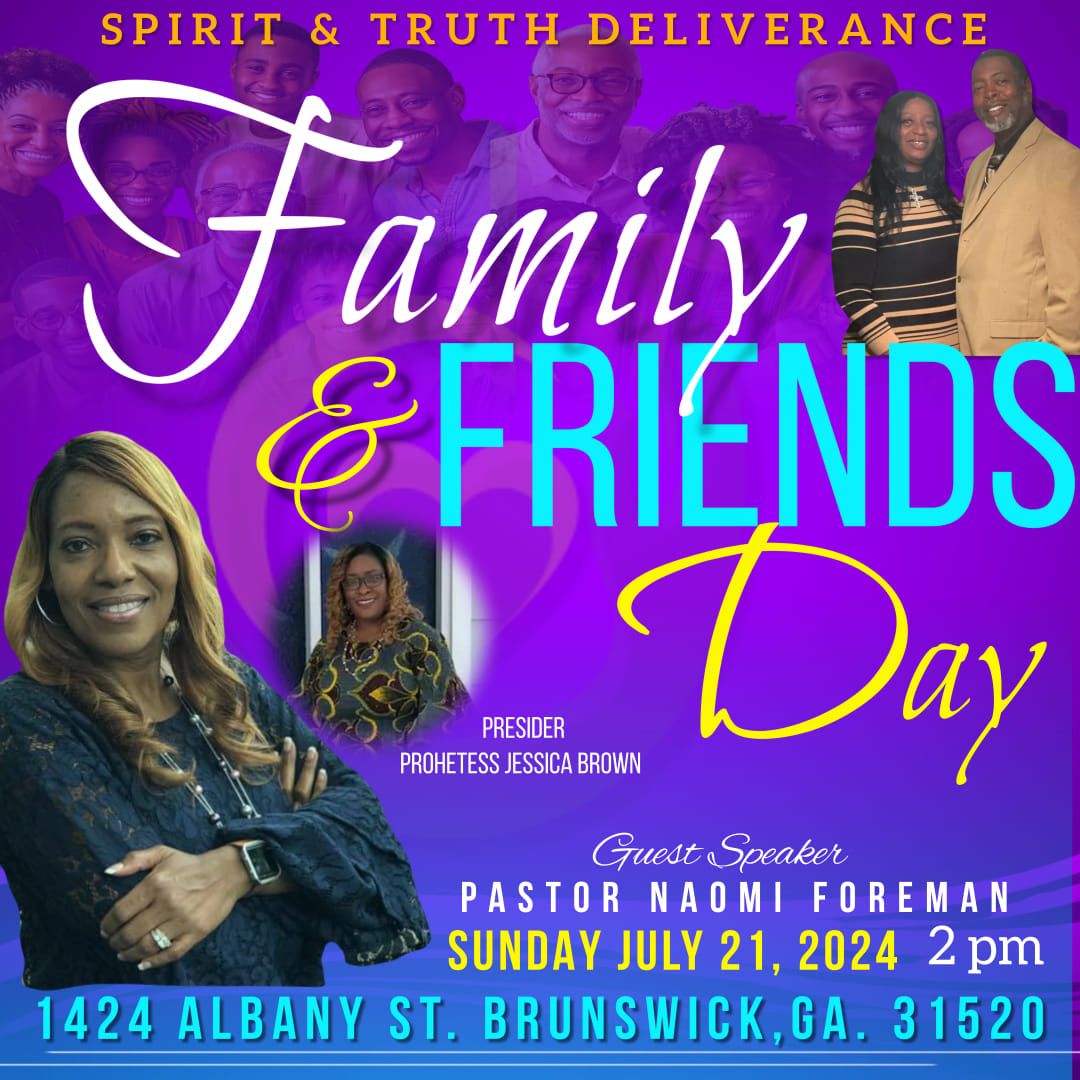 Family & Friends Day Service 