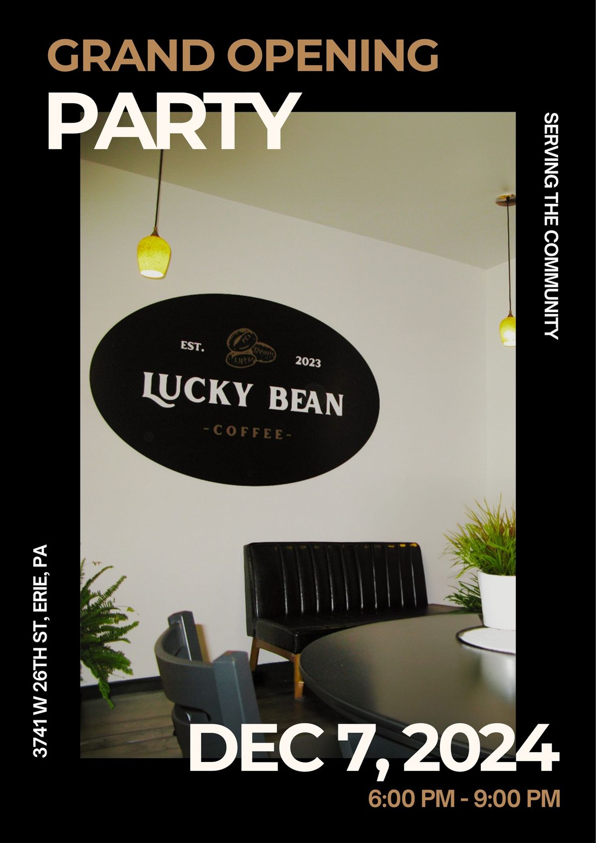 Lucky Bean Grand Opening Party