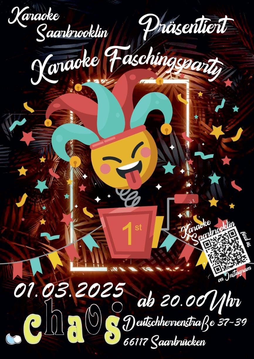 Saarbrooklin Pr\u00e4sentiert Faschings - Karaoke