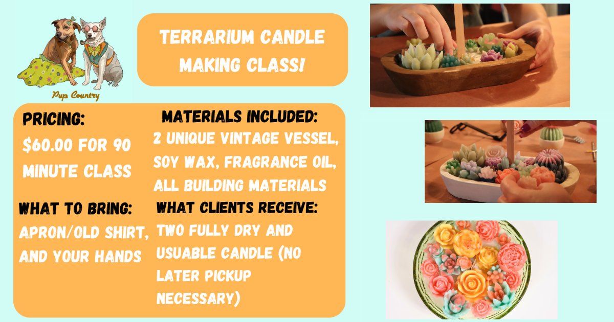 Fall Terrarium Candle Class