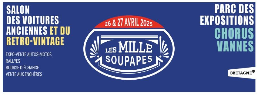 Les Milles Soupapes - Le salon des Voitures Anciennes et du R\u00e9tro-Vintage