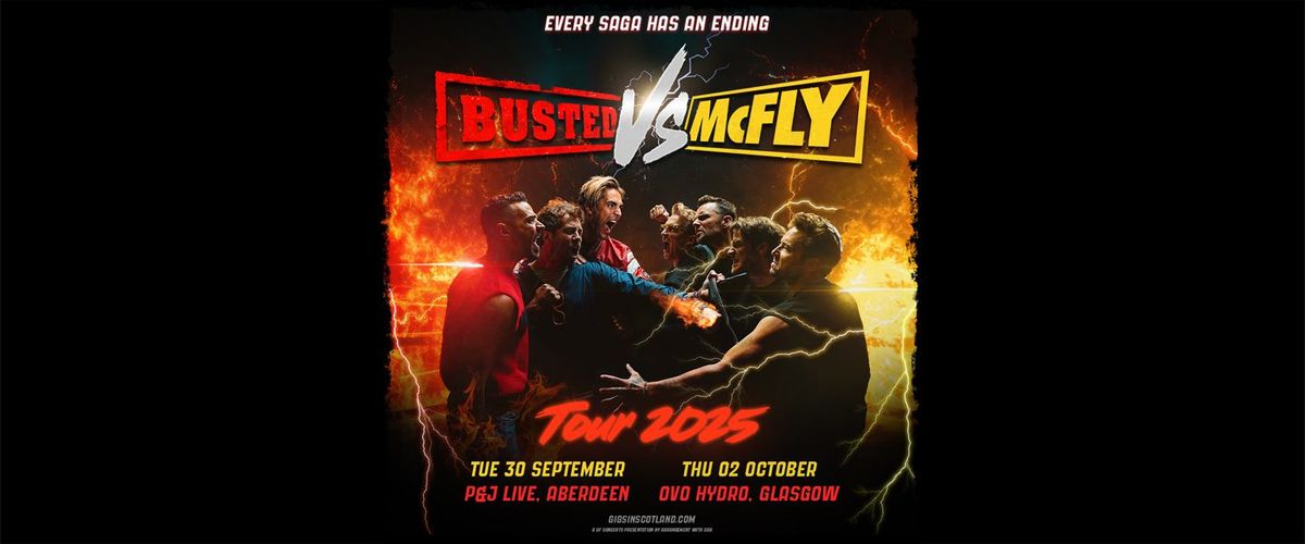 Busted vs McFly at OVO Hydro