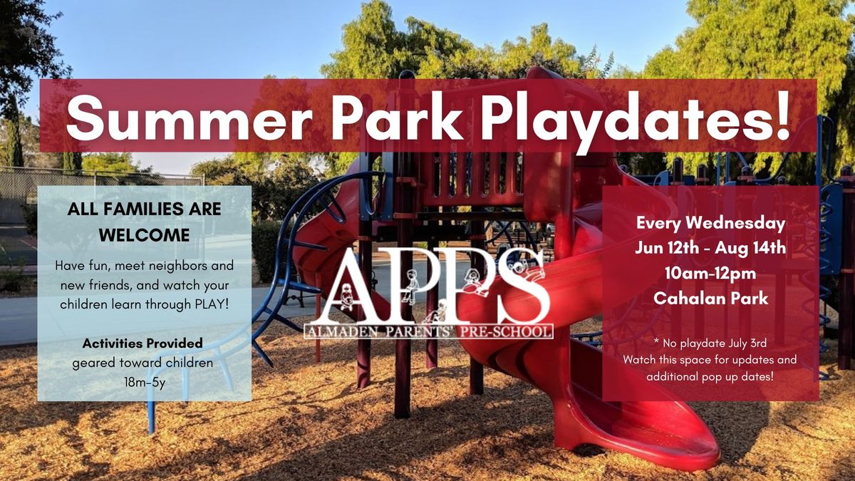 Summer Park Playdates 