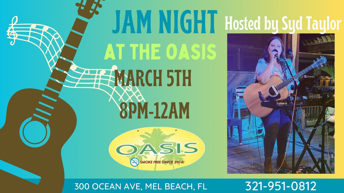 Jam Night at the Oasis 