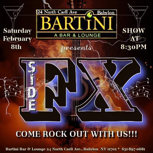 Side FX Returns to Bartini!