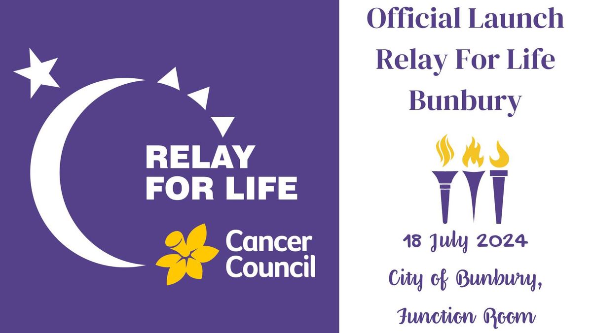 Relay for Life Bunbury 2024 Official Launch proudly supported by AMD