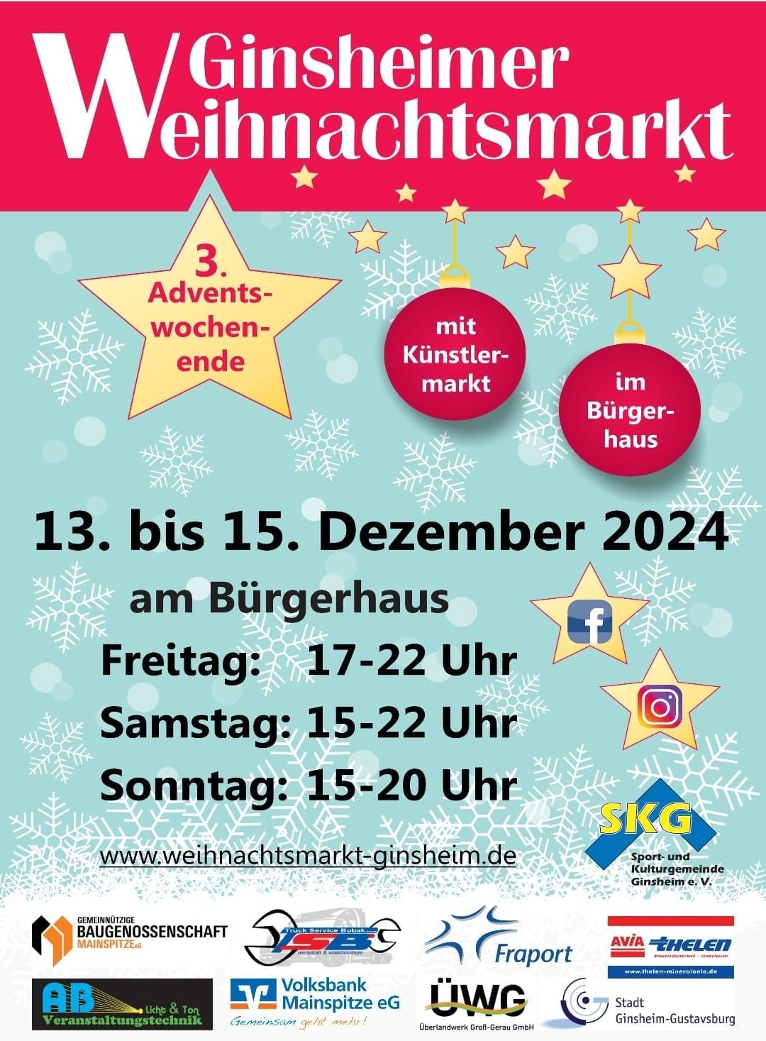 Weihnachtsmarkt Ginsheim