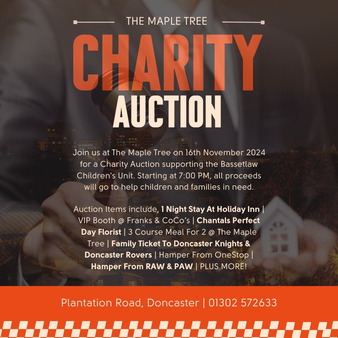 Charity auction night