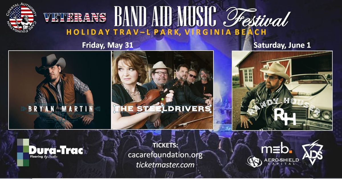 Veterans Band Aid Music Festival May 31-June 1