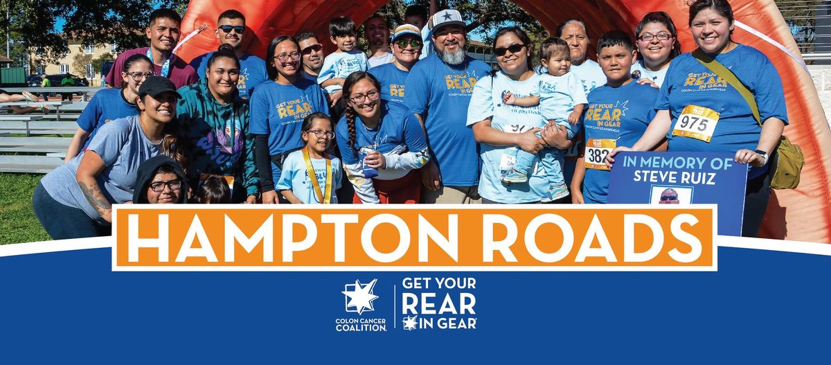 Get Your Rear in Gear - Hampton Roads: 5K Run\/Walk for Colon Cancer