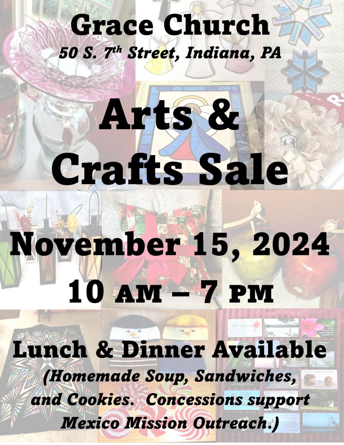 Arts and Crafts Sale - Grace Church's annual sale!