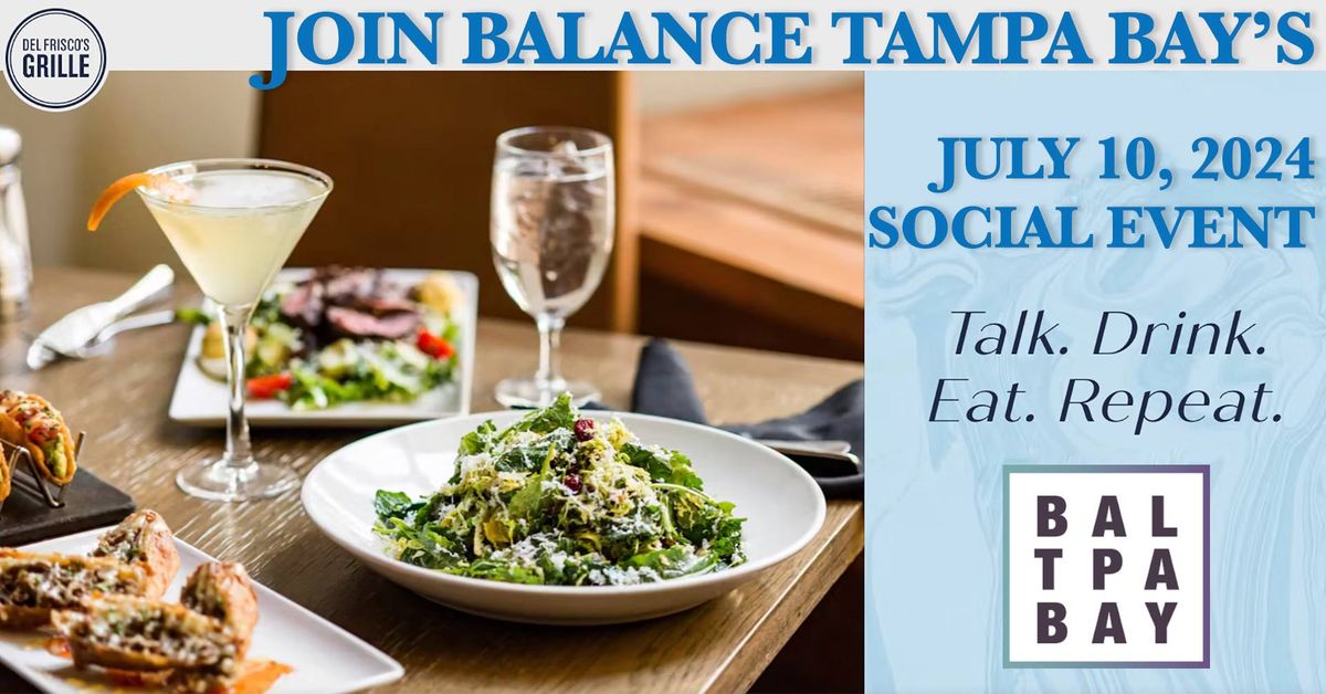 Balance Tampa Bay's July Social Event!
