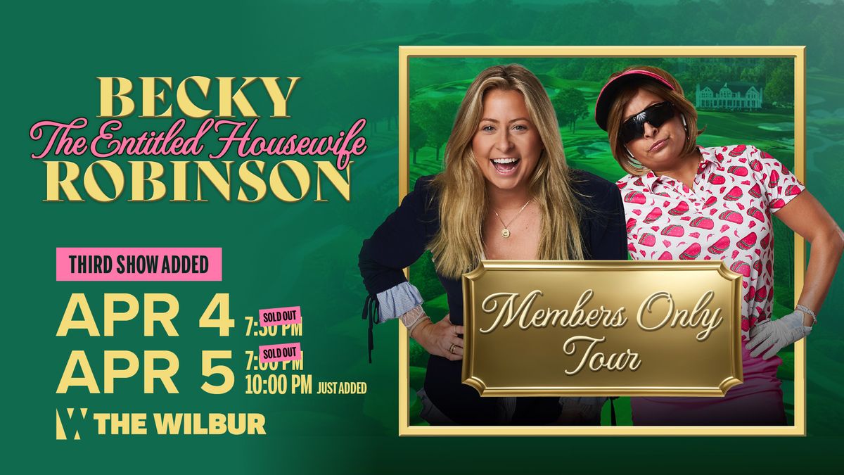 Becky Robinson: Members Only Tour