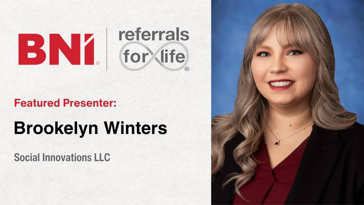 Featured Presenter - Brookelyn Winters - Social Innovations LLC