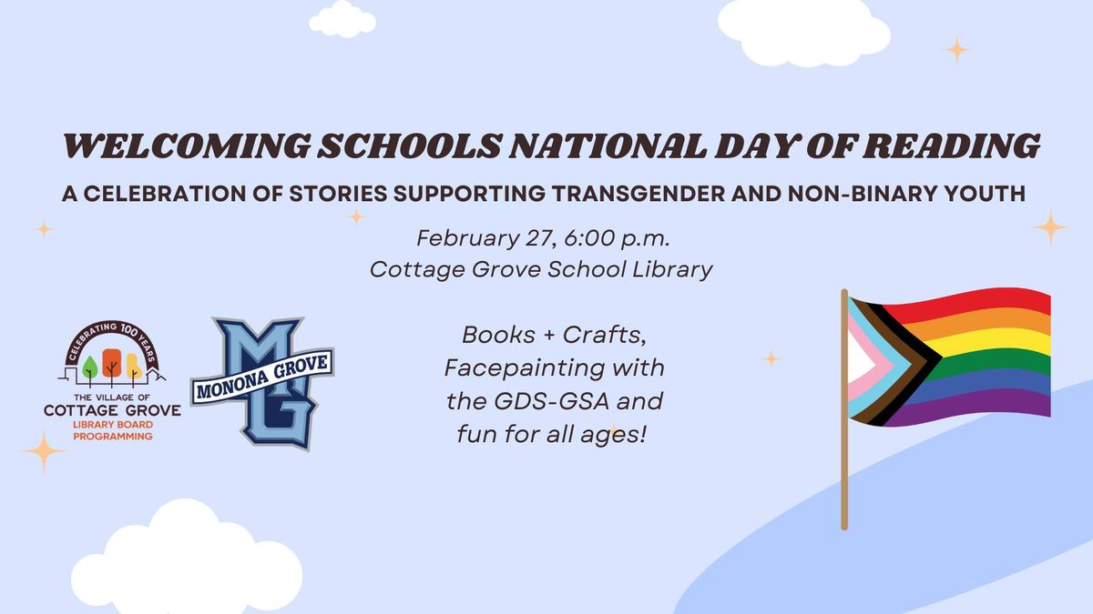 Welcoming Schools National Day of Reading 